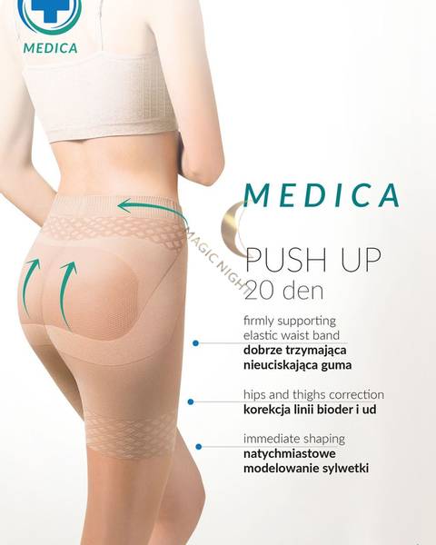 Gabriella Medica Push-Up 20DEN черные